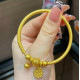 2025 999 gold fashion gold bead bracelet