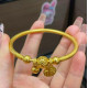 2025 999 gold fashion gold bead bracelet